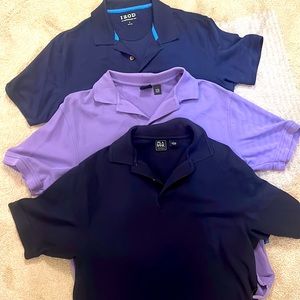 Bundle of 3 polos size L